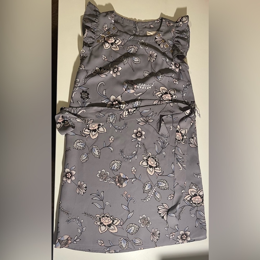 LOFT -XXS PETITE - Floral Print mini dress